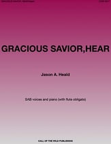 Gracious Savior, Heald SAB choral sheet music cover